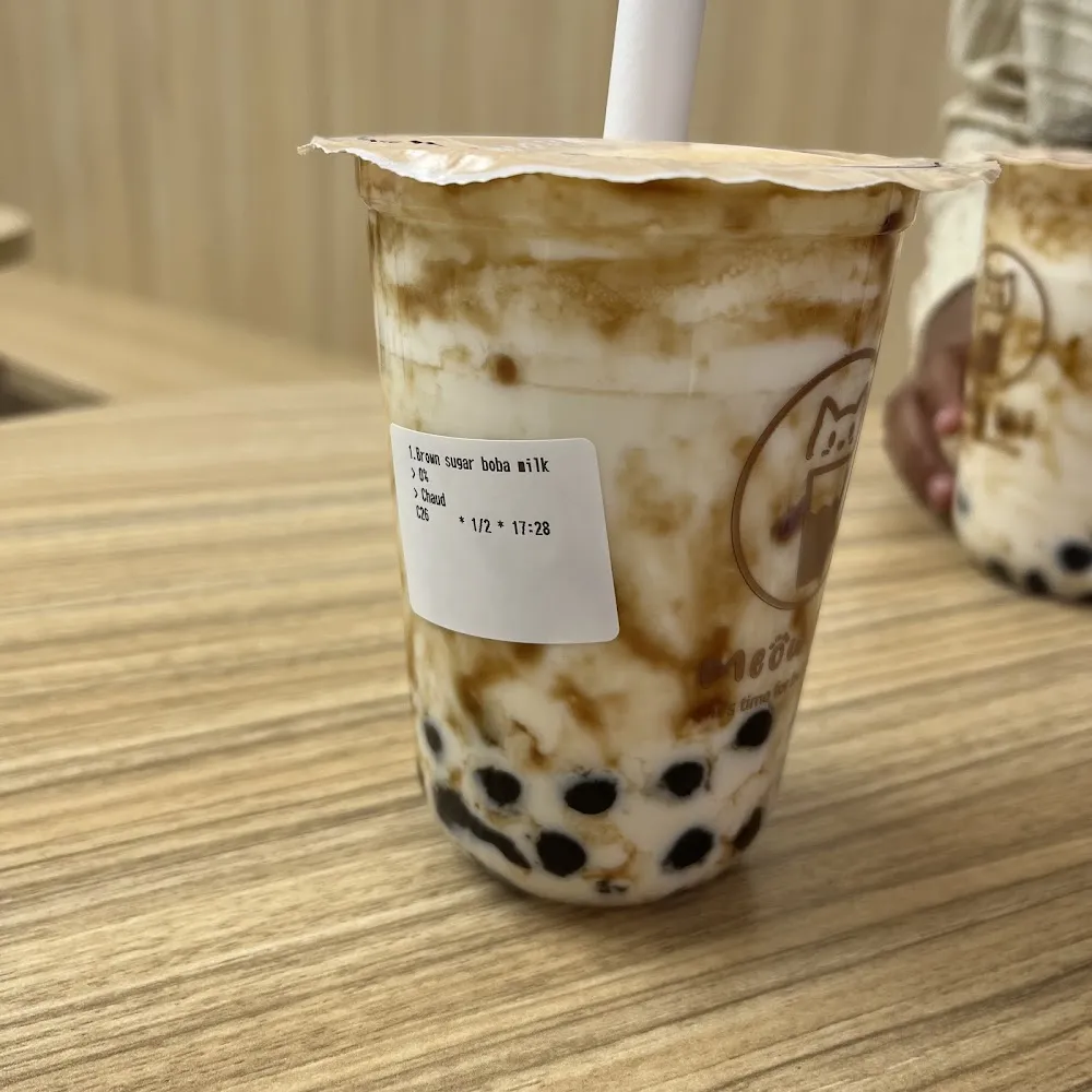 Bubble Tea Brown Sugar